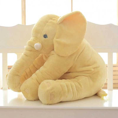 Peluche Elephant XXL Coloris Jaune