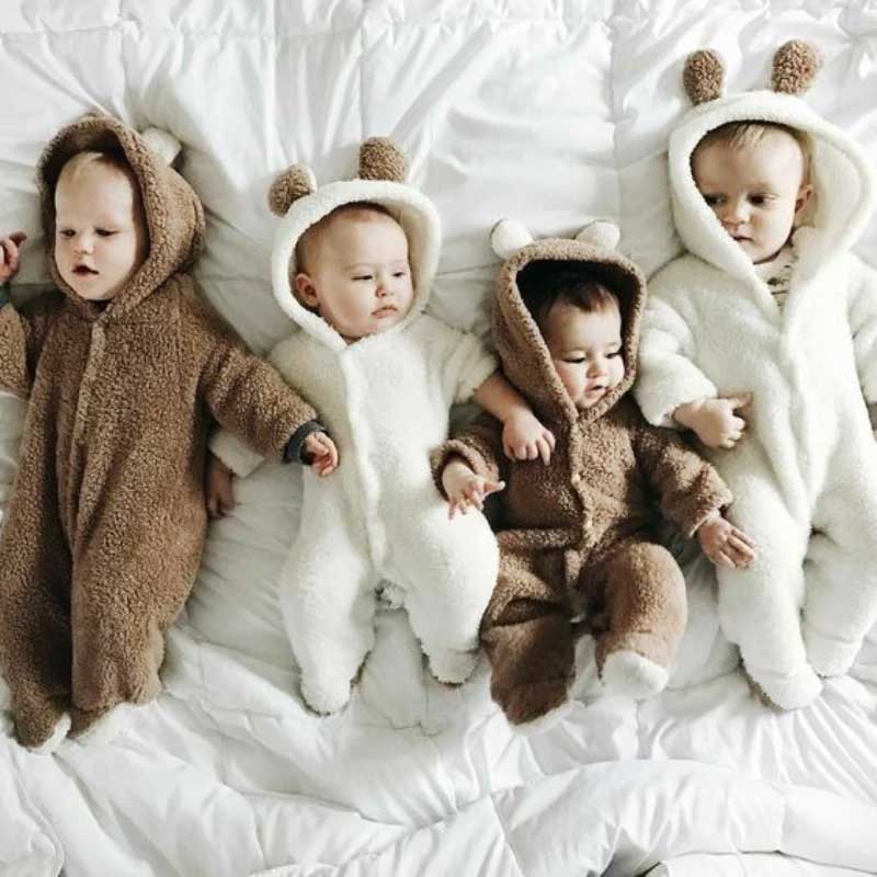 Combinaison Polaire Teddy 6-12 mois