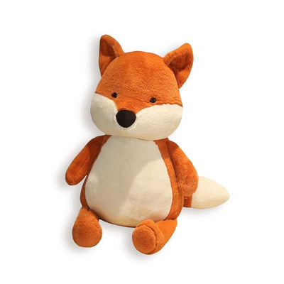 renard en peluche geant