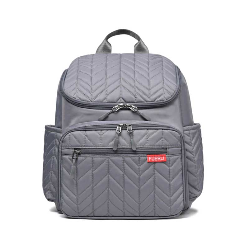 sac a dos a langer maternite gris