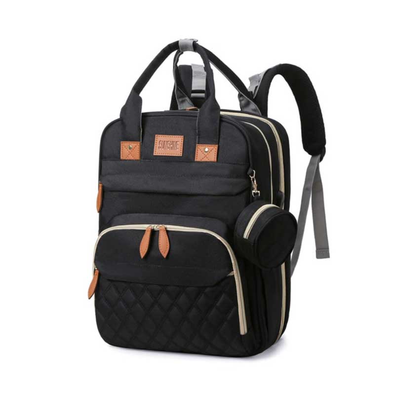 Sac a langer lit nomade oxford noir