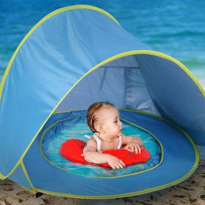 Tente de plage pour bébé - protection UV solaire