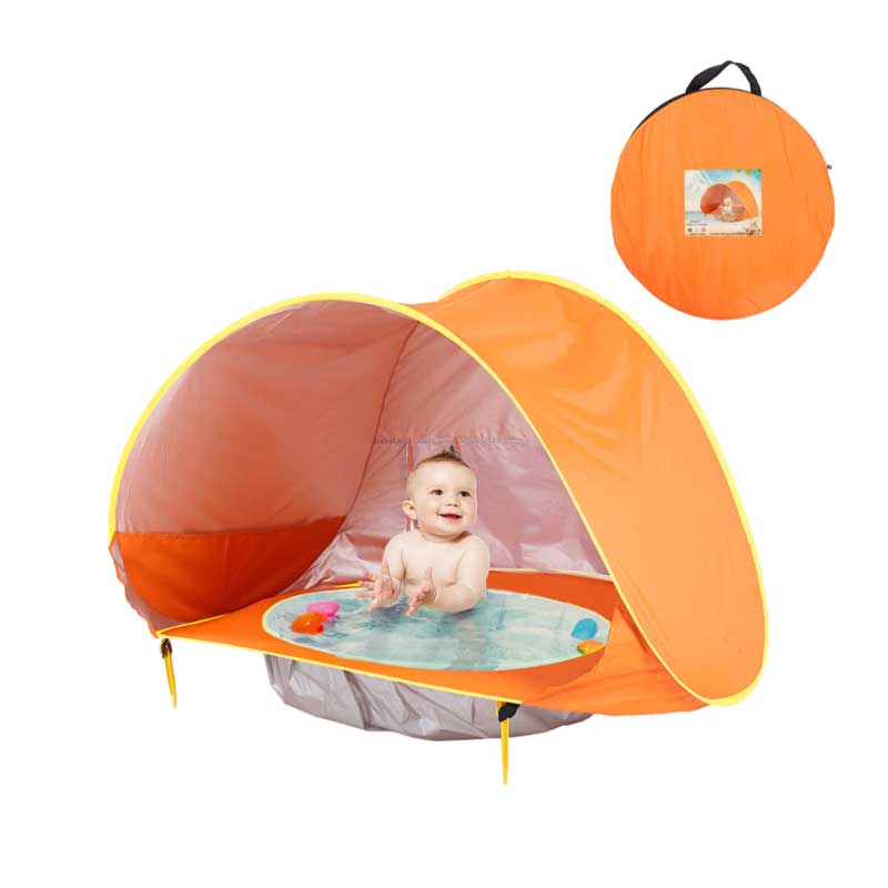 Tente de plage pour bébé - protection UV solaire